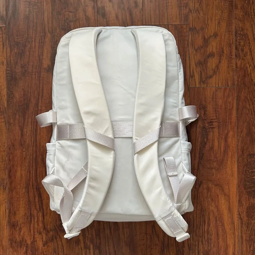 Lululemon City Adventurer Backpack Mini 10L White Opal Nylon Travel School Bag